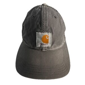 Carhartt Snapback Hat Mesh Adjustable Cap - Gray Classic Patch